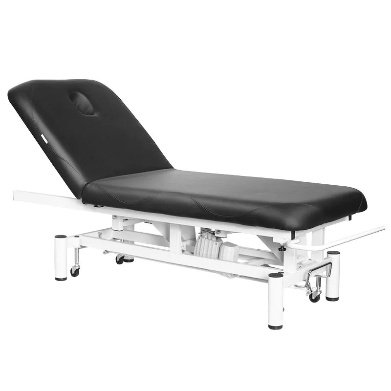 Lettino da massaggio elettrico Azzurro 684 1 motore nero