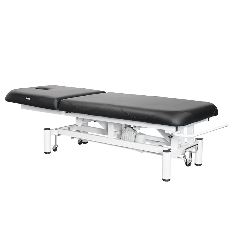Lettino da massaggio elettrico Azzurro 684 1 motore nero