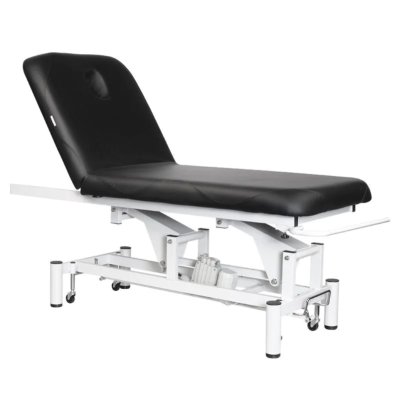 Lettino da massaggio elettrico Azzurro 684 1 motore nero