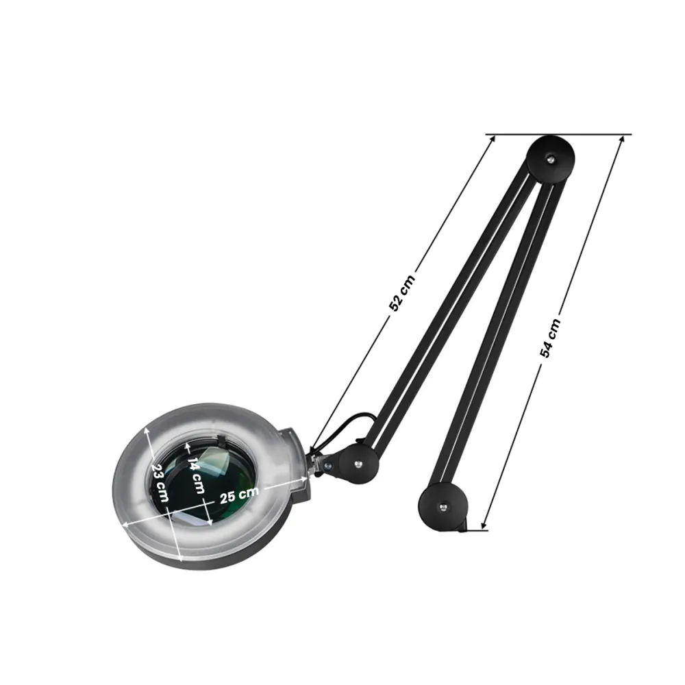 Lente d'ingrandimento S4 + treppiede nero