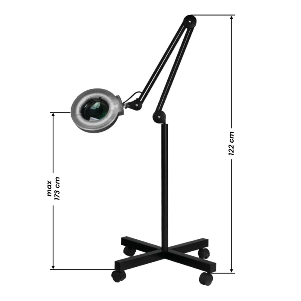 Lente d'ingrandimento S4 + treppiede nero