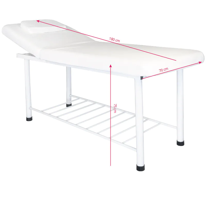 Lettino da massaggio 812 basic white