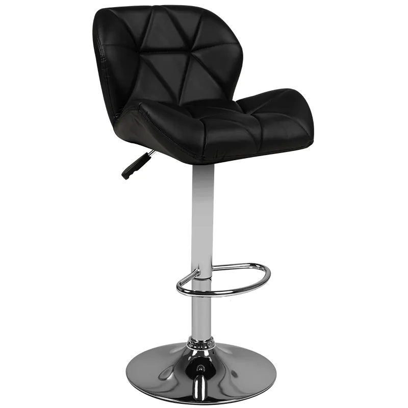 M01 sgabello trapuntato regolabile nero