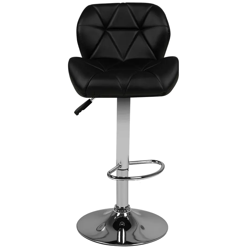 M01 sgabello trapuntato regolabile nero