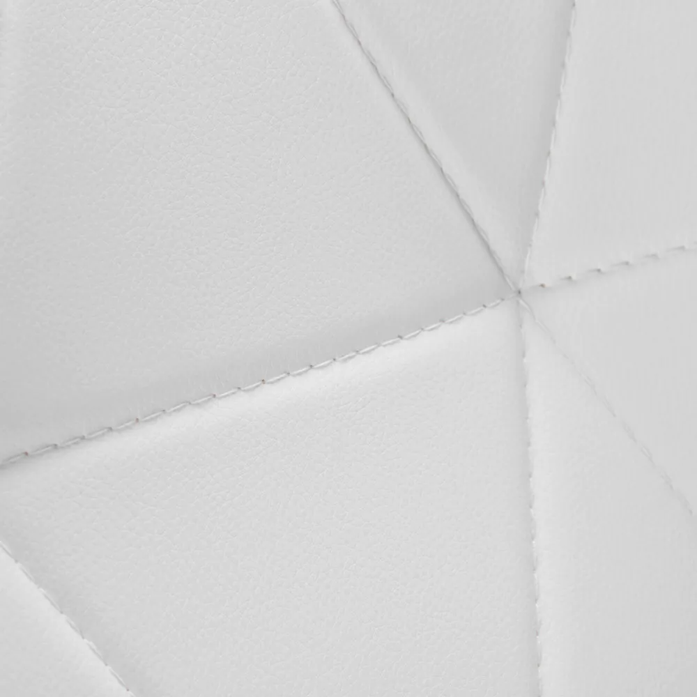Sgabello cosmetico QS-06 bianco
