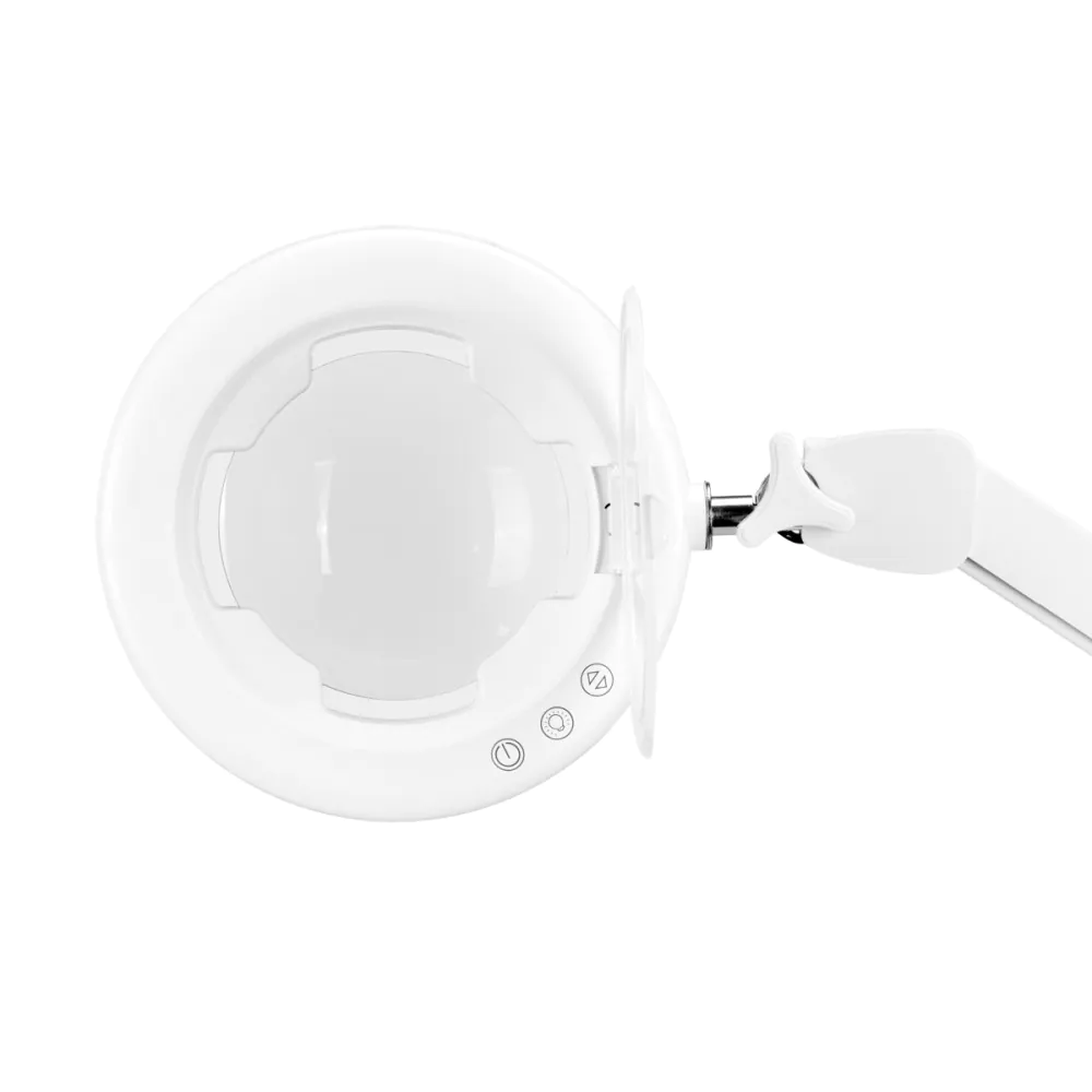 Lampada d'ingrandimento a led Glow 8021 per tavolo colore luce reg.