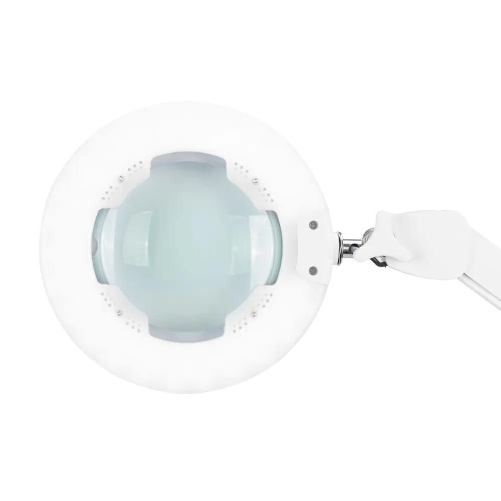 Lampada d'ingrandimento a led Glow 8021 per tavolo colore luce reg.