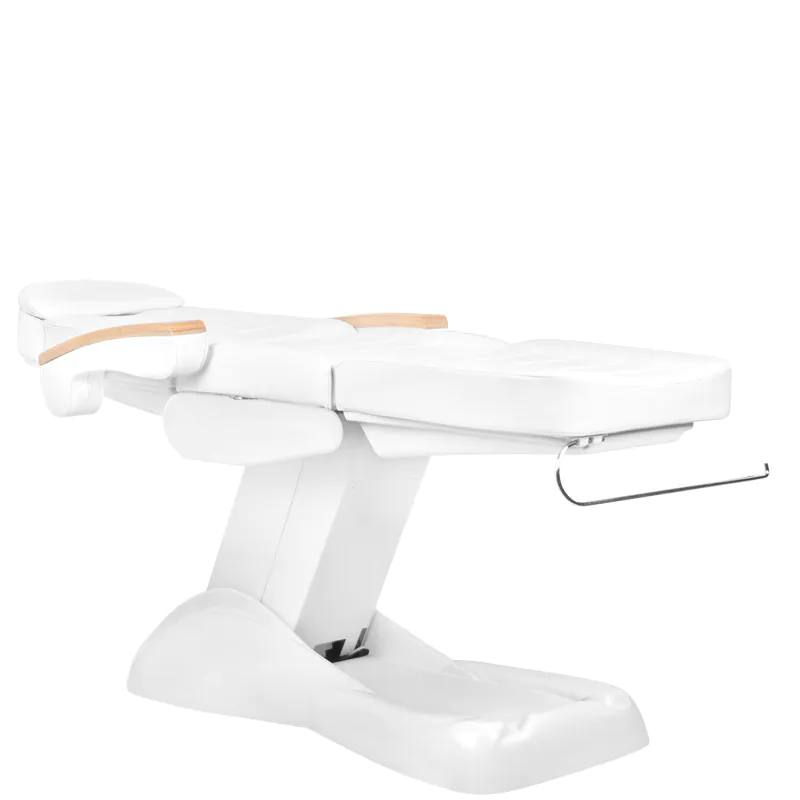 Poltrona cosmetica Lux elettrica bianca riscaldata