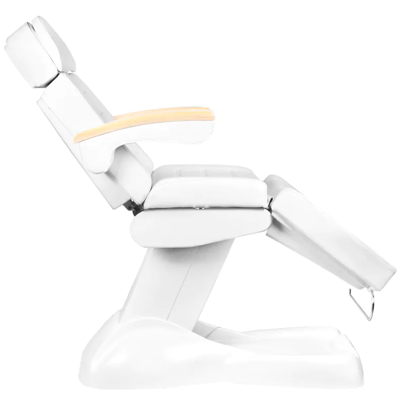 Poltrona cosmetica Lux elettrica bianca riscaldata
