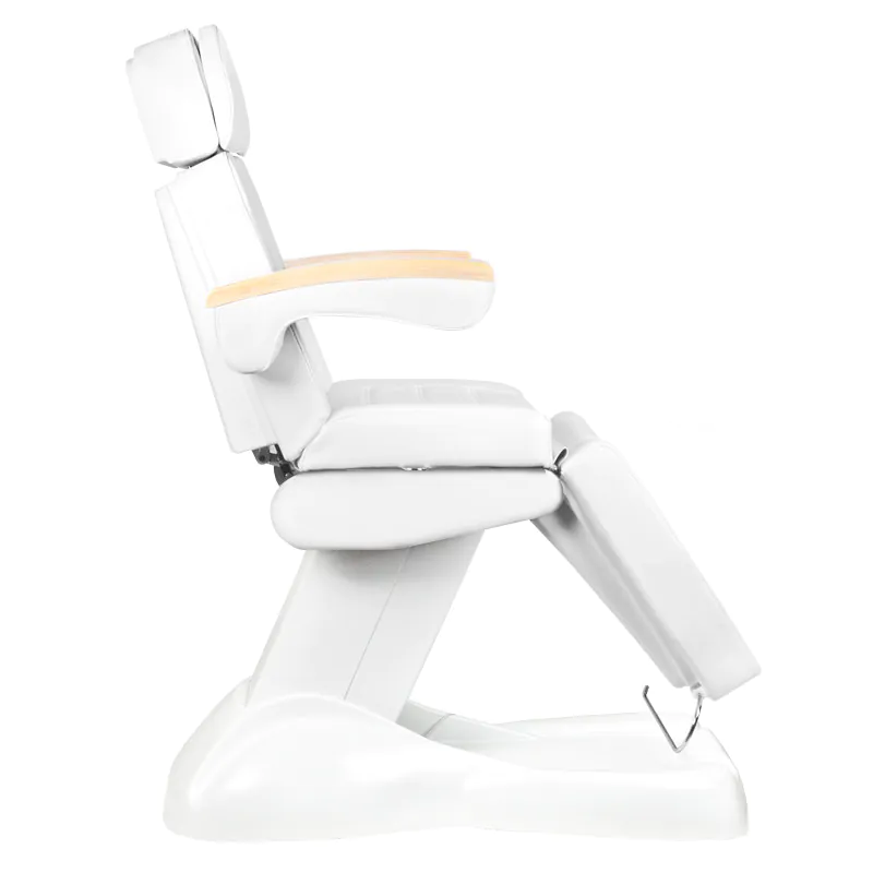 Poltrona cosmetica Lux elettrica bianca riscaldata