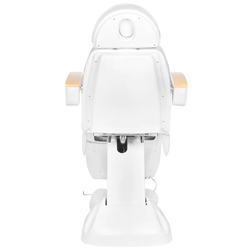 Poltrona cosmetica Lux elettrica bianca riscaldata