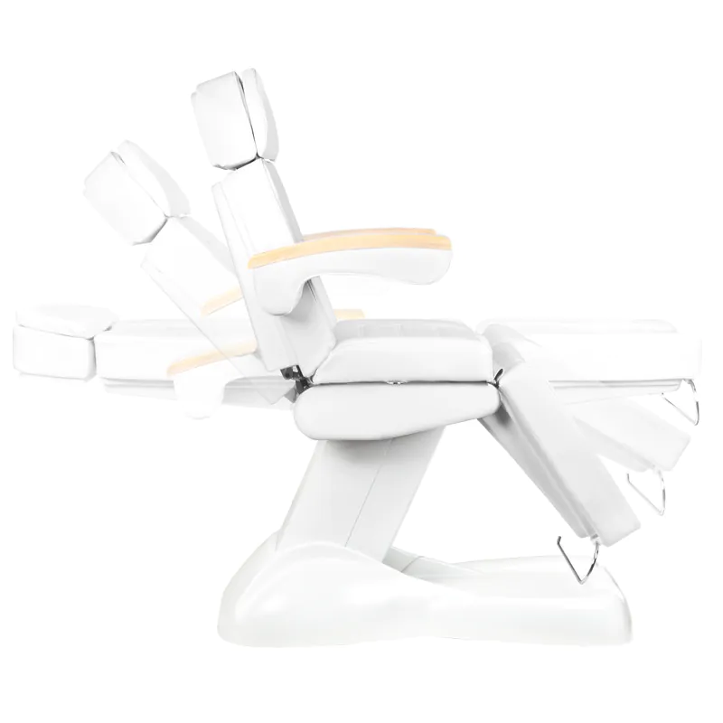Poltrona cosmetica Lux elettrica bianca riscaldata