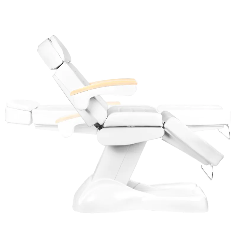 Poltrona cosmetica Lux elettrica bianca riscaldata