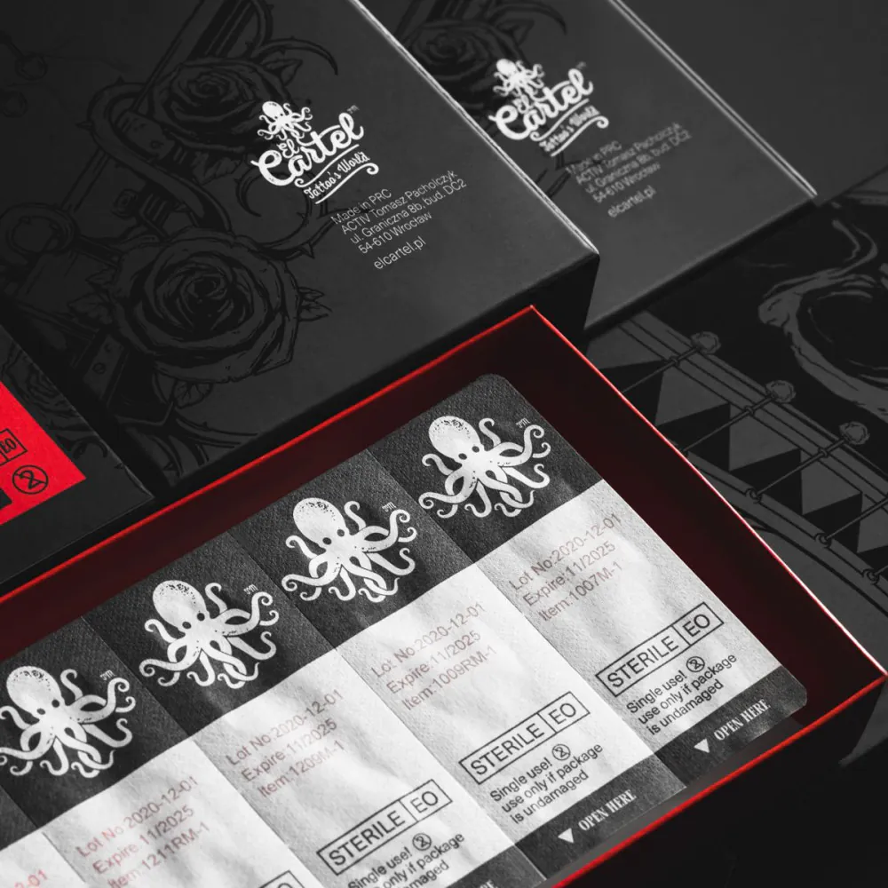 Cartuccia per tatuaggio El Cartel 0,35 35 Soft Edge Magnum MT 10 pz.