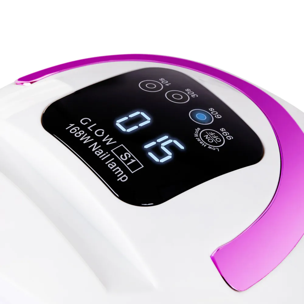 Lampada UV Dual Led Glow S1 168W oro rosa