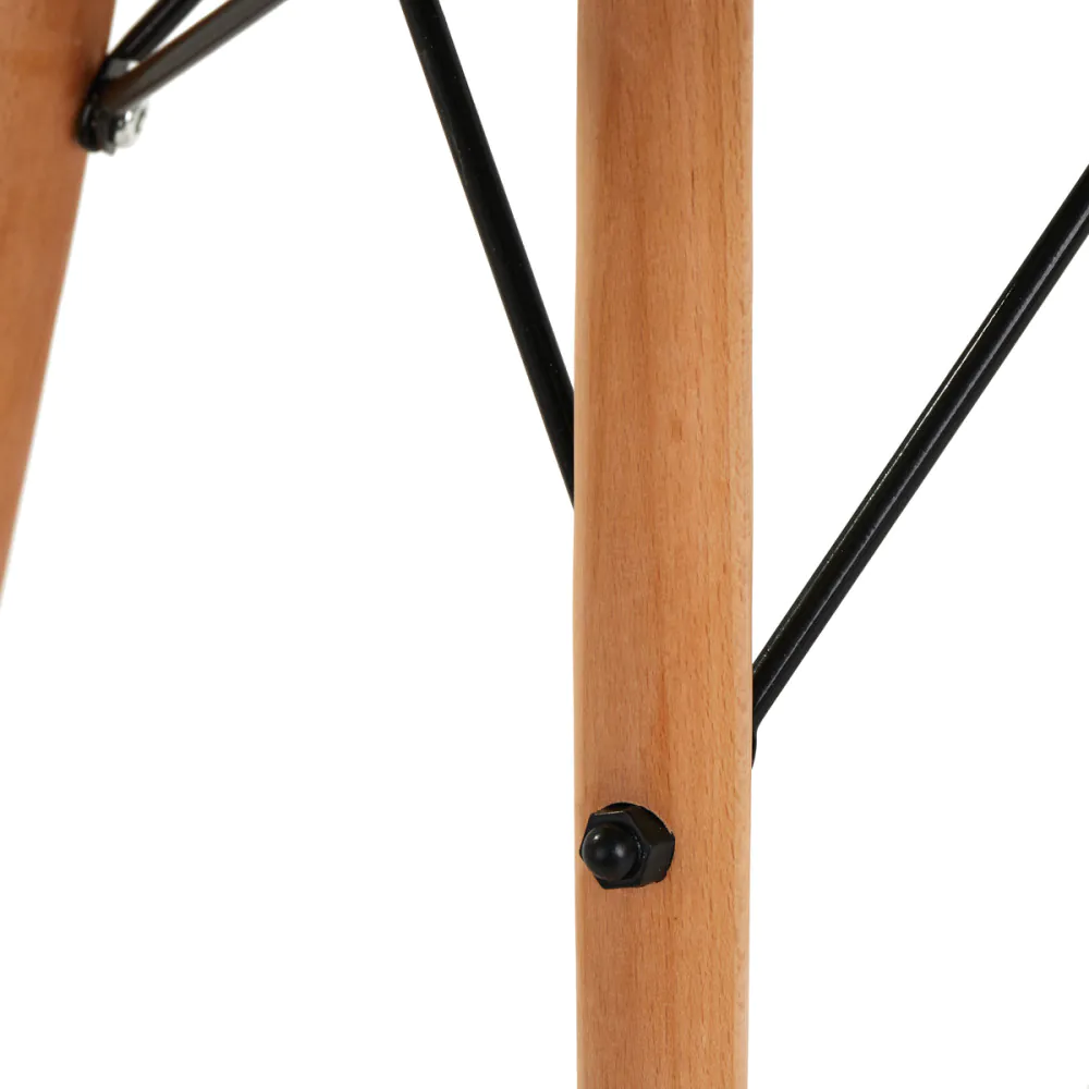 4Rico Sedia scandinava QS-185 ecopelle grigio