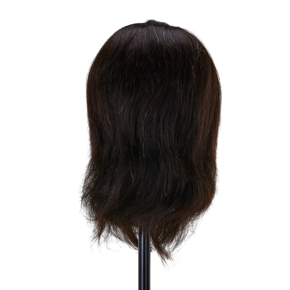 Gabbiano WZ4 testa di formazione barba in capelli naturali, colore 1H, lunghezza 8""+6""
