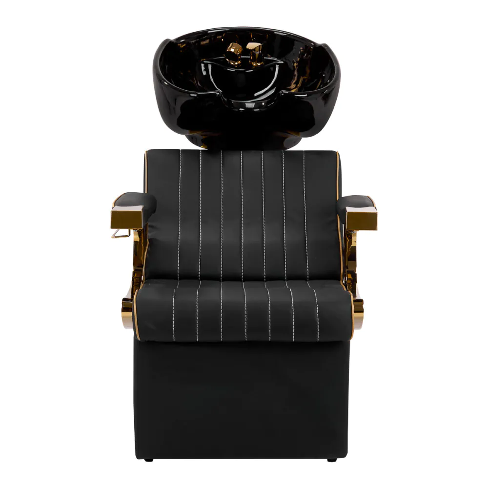 Gabbiano barber wash Marcus oro nero 