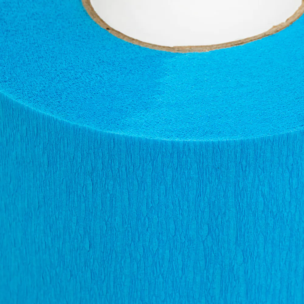 Collare di carta per parrucchieri 5 pz. blu